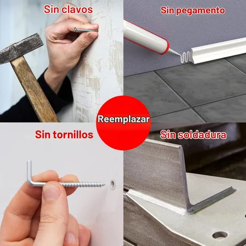 Vista 4 de Hasaky Cinta de doble cara resistente, cinta de montaje de 0.39 pulgadas x 10 pies, cinta adhesiva fuerte de doble cara, cinta de espuma impermeable