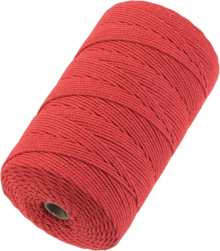 Vista 59 de Cuerda de macramé de 2 mm x 349 metros de cuerda de algodón natural para macramé, cuerda de macramé de color, cuerda de algodón suave, suministros