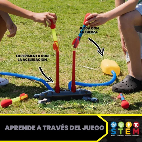 Vista 4 de Juego de duelo de lanzamiento de cohetes (4 cohetes), de The Original Stomp