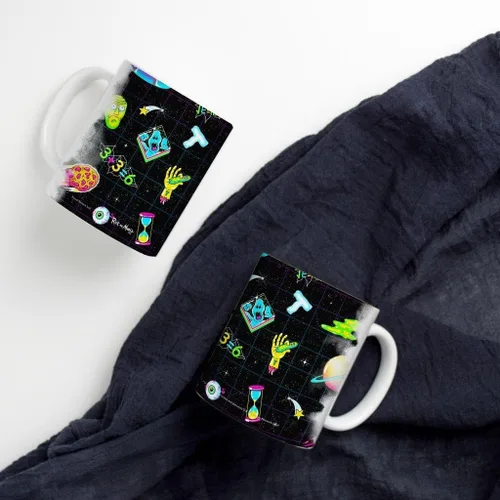 Vista 28 de Trend Setters Friends the Television Show – 25 años – Mercancía oficial – Taza de café o té de cerámica blanca de 11 onzas – perfecta para regalar
