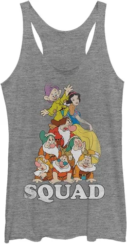 Vista 2 de Camiseta sin mangas Blancanieves y los siete enanos Squad Racerback para mujer