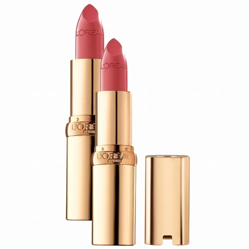 Vista 13 de L'Oreal Paris - Lápiz labial Colour Riche Original cremoso, hidratante con acabado satinado, 840 Nature's Blush, 1 unidad