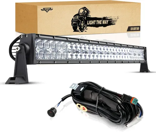 Vista 11 de Combo de barra de luz LED Auxbeam y LED PHILIPS para vehículos Pickup SUV ATV Ford F150