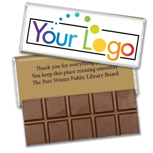 Vista 22 de 12pk Personalizado Promocional Añadir Su Logo Barras De Chocolate Belgas