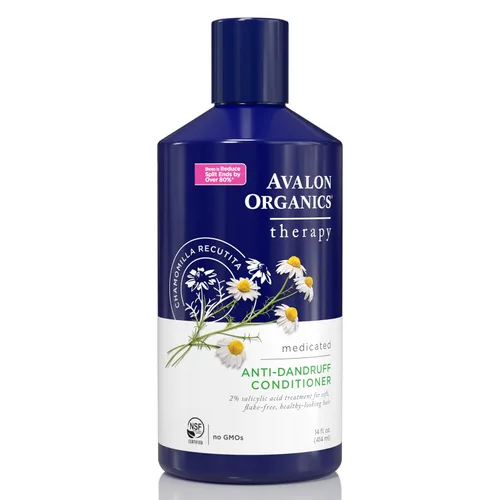 Vista 7 de Avalon Organics Acondicionador de terapia natural para caspa, 11 onzas líquidas