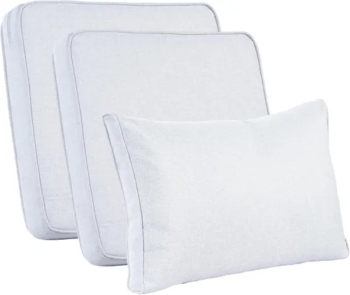 Vista 27 de ovios Fundas de Cojín de Patio, Funda de Cojín Impermeable para Muebles de Exterior, Sofá, Sillón, Silla, Funda de Cojín de Respaldo de Loveseat