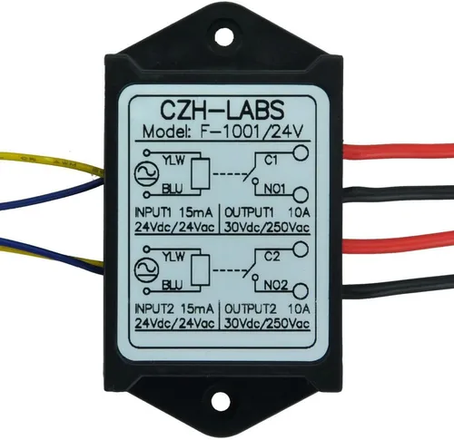 Vista 6 de Electronics-Salon 1PCS Dual SPST-NO 10Amp Power Relay Module, AC/DC 5V Control Voltaje
