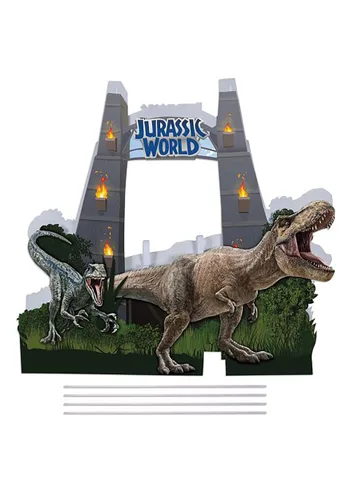 Vista 2 de Cobertura Adaptable para Silla de Ruedas Jurassic World Multicolor