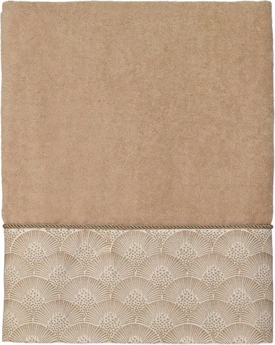 Vista 16 de Avanti Linens - Juego de toallas de 3 piezas, toallas de algodón suaves y absorbentes (colección Deco Shell, marfil)