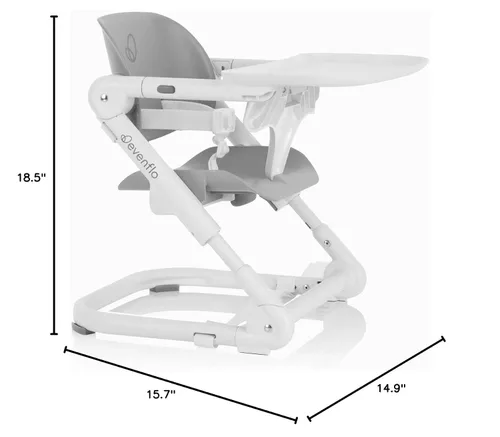 Vista 10 de Evenflo Silla elevadora plegable portátil 2 en 1 Eat & Go