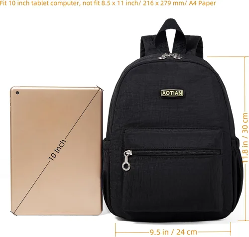 Vista 5 de Aotian - Mochila ligera y duradera para mujeres y niñas, para viajes, senderismo.