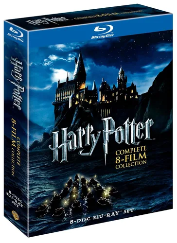 Vista 3 de Harry Potter de 8 filos colección completa (DVD, 2011, 8 discos).