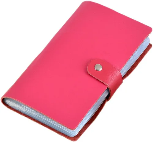 Vista 13 de boshiho Leather Credit Card Holder Business Card Case Book Style 90 Count Name ID Card Holder Book