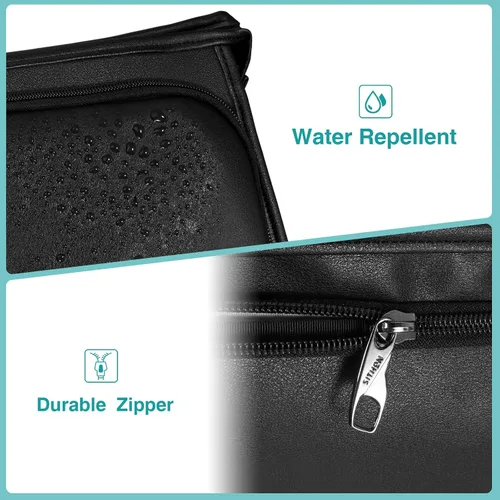 Vista 6 de SITHON Estuche de transporte de viaje para Dyson Airwrap Styler/Shark Speedstyle Flexstyle, bolsa organizadora de almacenamiento resistente al agua