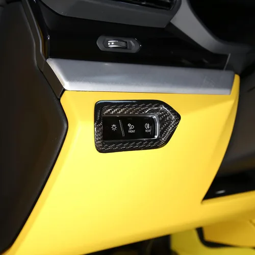 Vista 5 de TOYCIDFG Cubierta de marco de botones para interruptor de salpicadero de automóvil Lamborghini Urus 2018-2023, accesorios de decoración