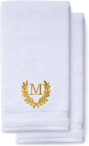 Vista 178 de Toallas de mano decorativas y con monograma para baño, cocina, maquillaje Regalo personalizado para boda-nupcial Toalla turca de lujo