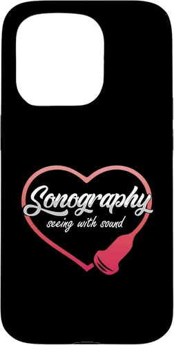 Vista 14 de Sonography Seeing with Sound Ultrasonido Ecografía Medicina Case para iPhone 17