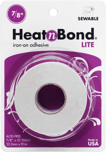 Vista 5 de HeatnBond Adhesivo Lite, 5/8 pulgadas x 10 yardas