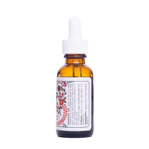 Vista 7 de Aceite orgánico de semillas de rosa mosqueta certificada por el USDA - Calidad premium, auténtica y fresca - Desvanece las manchas oscuras, elimina