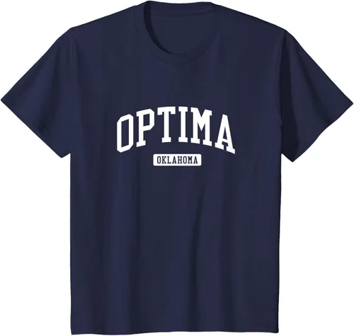 Vista 27 de Optima Oklahoma OK - Camiseta de diseño deportivo vintage, Negro