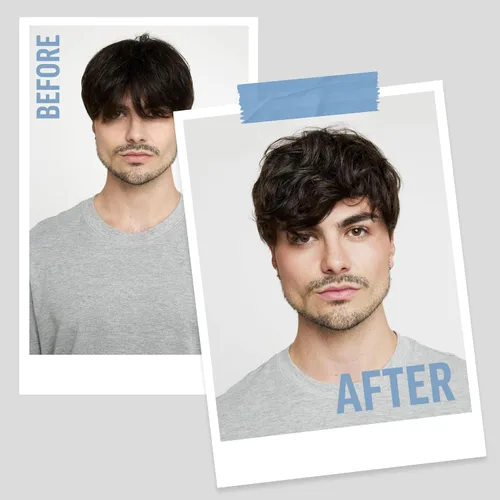 Vista 4 de American Crew Crema de Fibra para Hombres, Como Gel para el Cabello con Fijación Media y Brillo Natural, Regalo Pequeño para Él, 3.3 Fl Oz