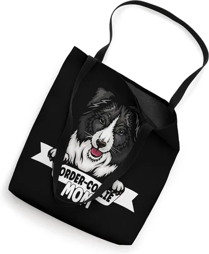 Vista 2 de Proud Border-Collie Mom - Bolsa de mano para todas las madres Border Collie
