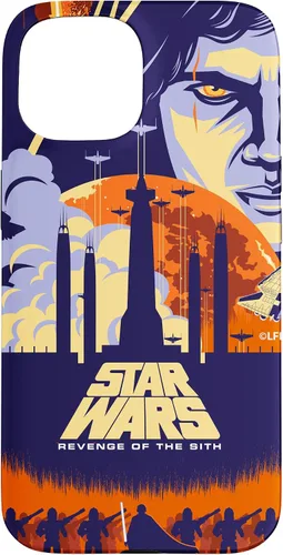 Vista 6 de Star Wars Funda con póster de película ilustrada La venganza de los Sith para iPhone 17