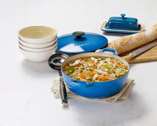 Vista 5 de Le Creuset - Mantequillera de cerámica europea, Marsella Marseille
