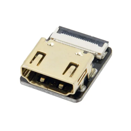Vista 10 de chenyang Espesor 0.012 in Paso 0.020 in 20Pin Cinta Flexible Cable plano 0.65FT/0.2M para conector HDMI, Raspberry Pi, GoPro, Mini Display, Dron