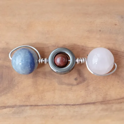 Vista 7 de Gemstone Spinner Fidget Toy and Amulet