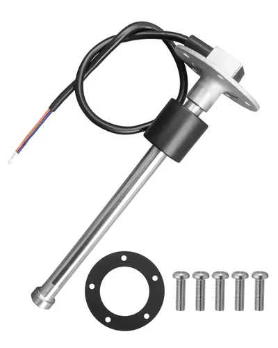 Vista 7 de Sensor de Nivel de Combustible, Agua y Gas de Acero Inoxidable Impermeable de 0-90ohm, Unidad de Envío de Tanque de Combustible para Barco de Unidad