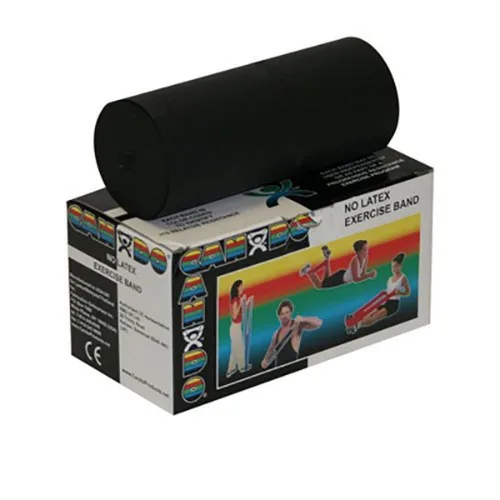 Vista 4 de CanDo 35648 Bandas de ejercicio Roll, X-Light, sin látex, 6 yardas de longitud