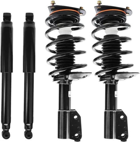 Vista 89 de Detroit Axle - Kit de amortiguadores de 4 puntales para Ford Escape 14-19, 2 puntales delanteros con resorte helicoidal 2 amortiguadores traseros