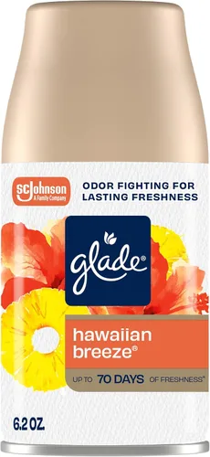 Vista 13 de Glade Repuesto automático en aerosol, ambientador para el hogar y el baño, manzana y canela, 6.2 onzas
