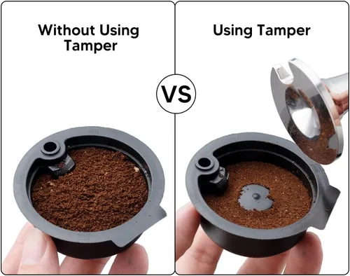Vista 4 de Cápsulas de café reutilizables, filtro de café recargable compatible con máquinas Tassimo, cápsulas de café con tapas reutilizables