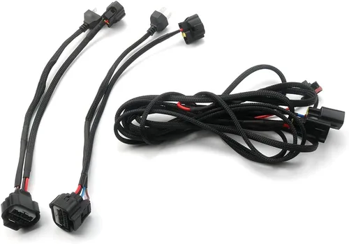 Vista 7 de Compatible con arnés de conversión de faros delanteros LED OEM Toyota Tundra con arnés adaptador DRL 2014-2019 (con arnés de alimentación DRL)