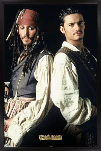 Vista 23 de Trends International Disney Pirates of the Caribbean: The Curse of the Black Pearl - Póster de pared dúo, 14.725 x 22.375 pulgadas, versión