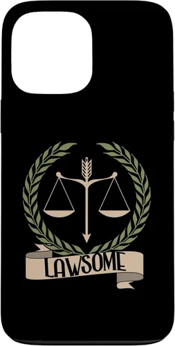 Vista 24 de Lawsome Scales Of Justice Lawyer Law Student Case for iPhone 16