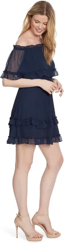 Vista 2 de Jessica Simpson Women's Amaya Off Shoulder Ruffled Dress
