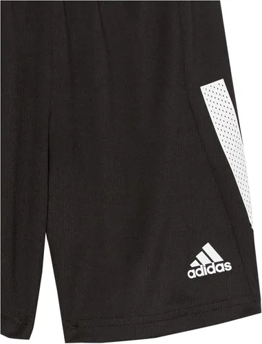 Vista 4 de adidas Boys' Elastic Waistband Bold 3s Short