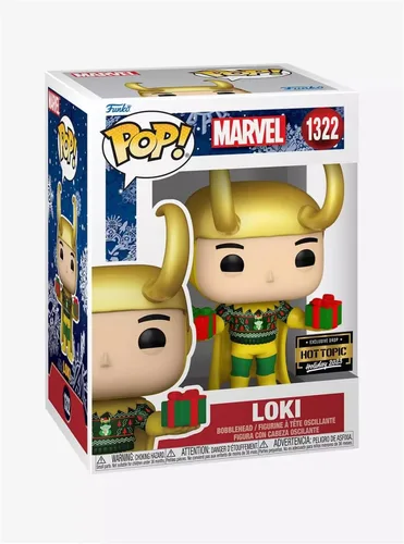 Vista 2 de Funko Pop! Marvel Loki - Cabeza de vinilo exclusiva #1322 [Vacaciones]