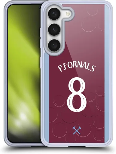 Vista 116 de Head Case Designs Officially Licensed West Ham United FC James Ward-Prowse 2023/24 Players Home Kit Gel Case [Military Grade Protection] Compatible