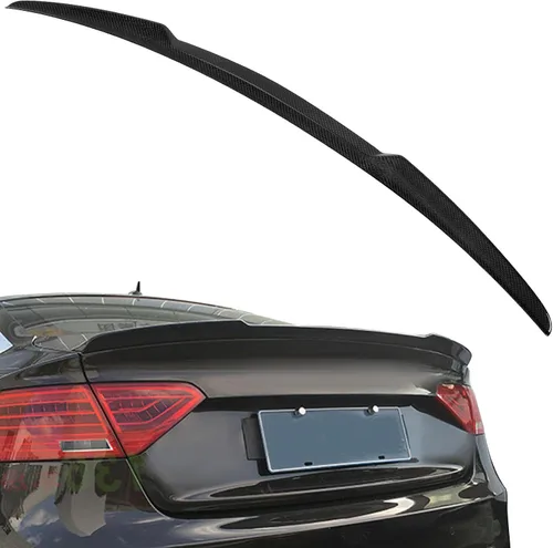 Vista 17 de SCITOO Spoiler Wing GT Style Universal 52" ABS Brillante Carbono Aspecto Trasero Alerón Alerón