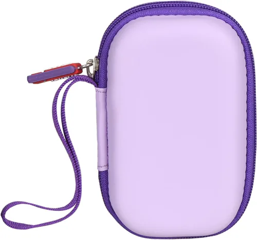 Vista 5 de Mchoi Estuche rígido de transporte adecuado para ratón inalámbrico Logitech G305 Lightspeed para juegos, a prueba de golpes, impermeable, morado