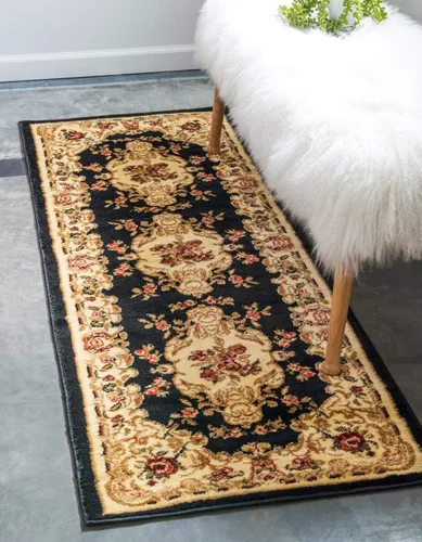 Vista 12 de Unique Loom colección Versailles - Alfombra clásica tradicional con motivo de medallón; 2' 2 x 3' 0 pies, rectangular, color borgoña/marfil