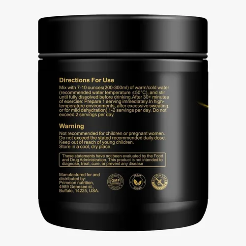 Vista 2 de Premium Electrolyte Powder – Sugar Free, Unflavored, Sodium, Potassium & Magnesium Glycinate