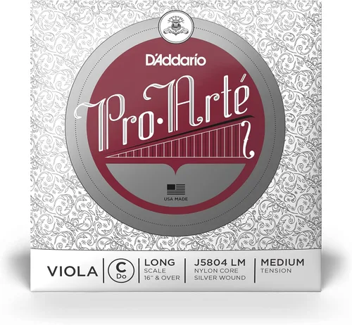 Vista 11 de D'Addario Pro-Arte Viola Single A String, escala media, tensión media