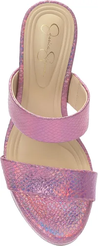 Vista 5 de Jessica Simpson Diza - Sandalias de tacón alto con plataforma para mujer