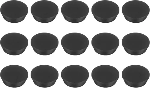 Vista 132 de MECCANIXITY - Tapones de silicona en forma de T (26mm, 1 pulgada de diámetro), color negro