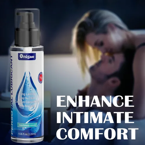 Vista 6 de Lubricante a base de agua, lubricante personal que ayuda a mejorar la intimidad para el placer sexual de larga duración para mujeres, hombres